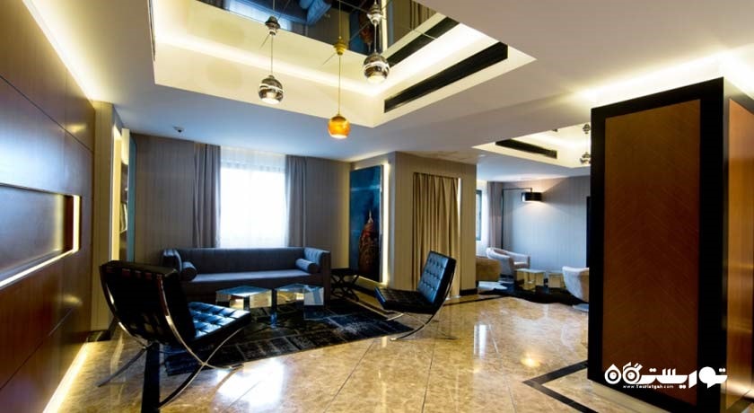 محوطه نشیمن لابی هتل